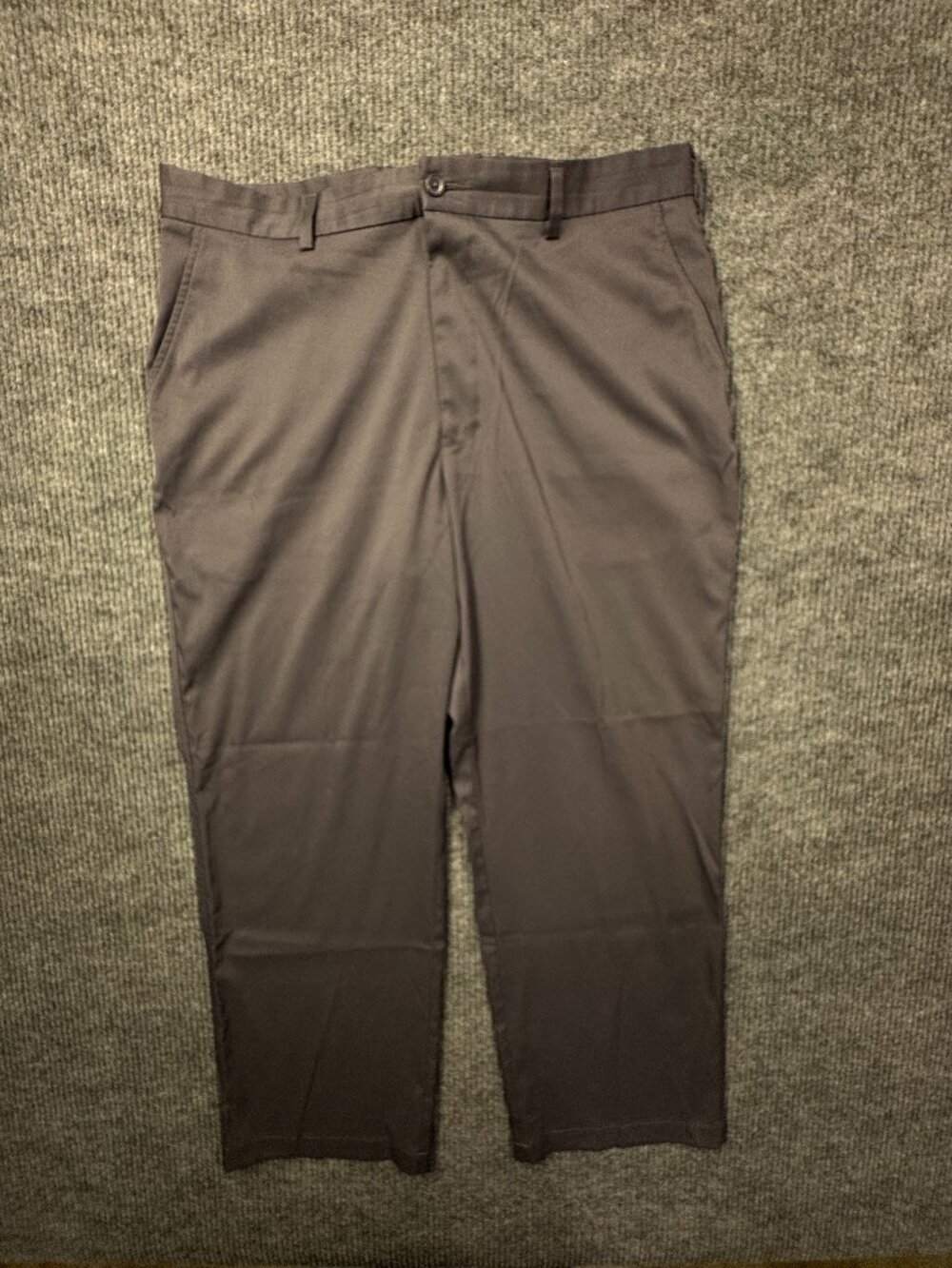 Pebble Beach Performance Pants Men’s 38X30 Gray Stretch Golf Trousers Activewear